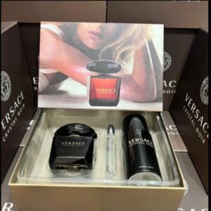 VERSACE CRYSTIAL NOIR EDP 90 ML GIFT SET