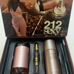 CAROLINA HERRERA 212 SEXY WOMAN EDP 100 ML GIFT SET